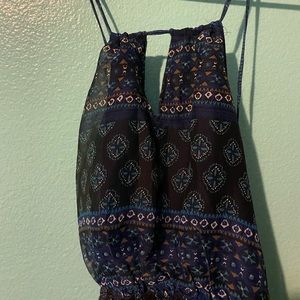 Hollister halter maxi dress